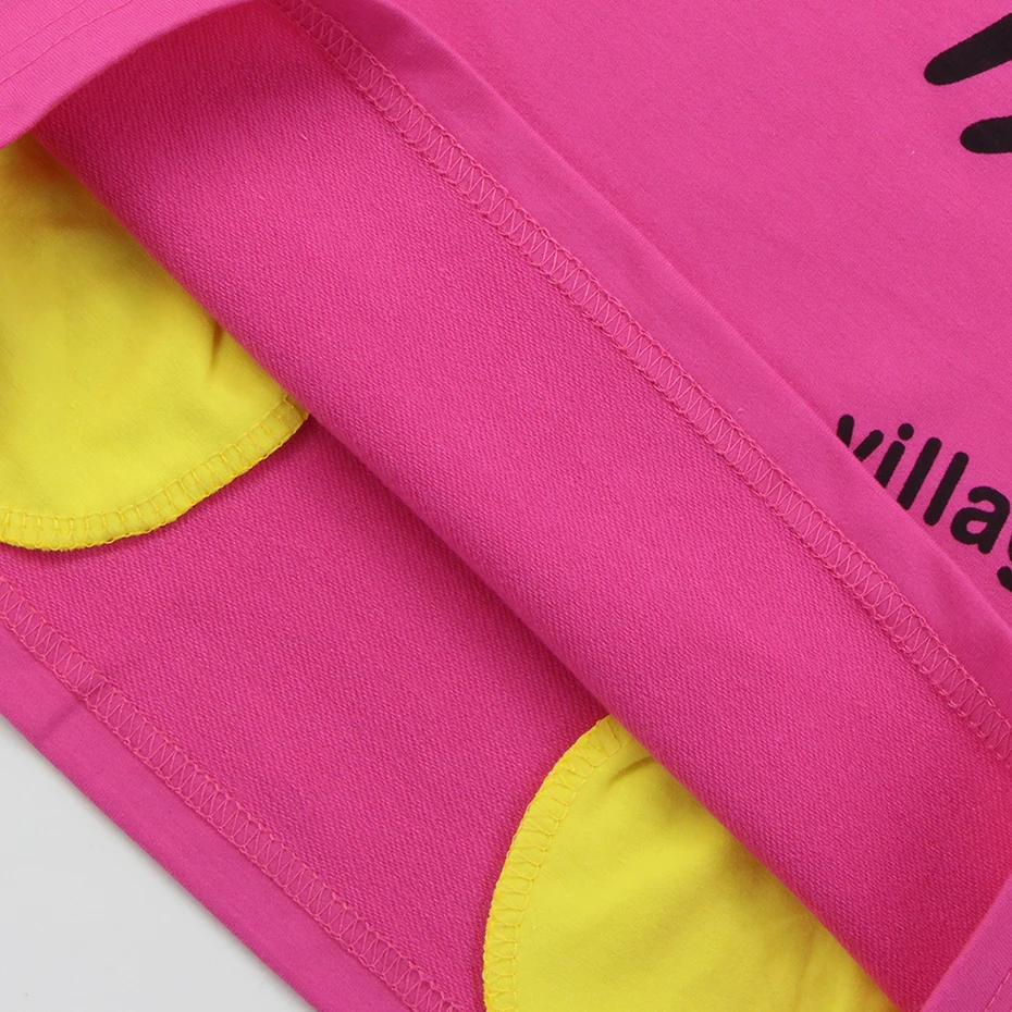 Детское платье для девочек с длинным рукавом и мультяшным оленем осенне-весеннее