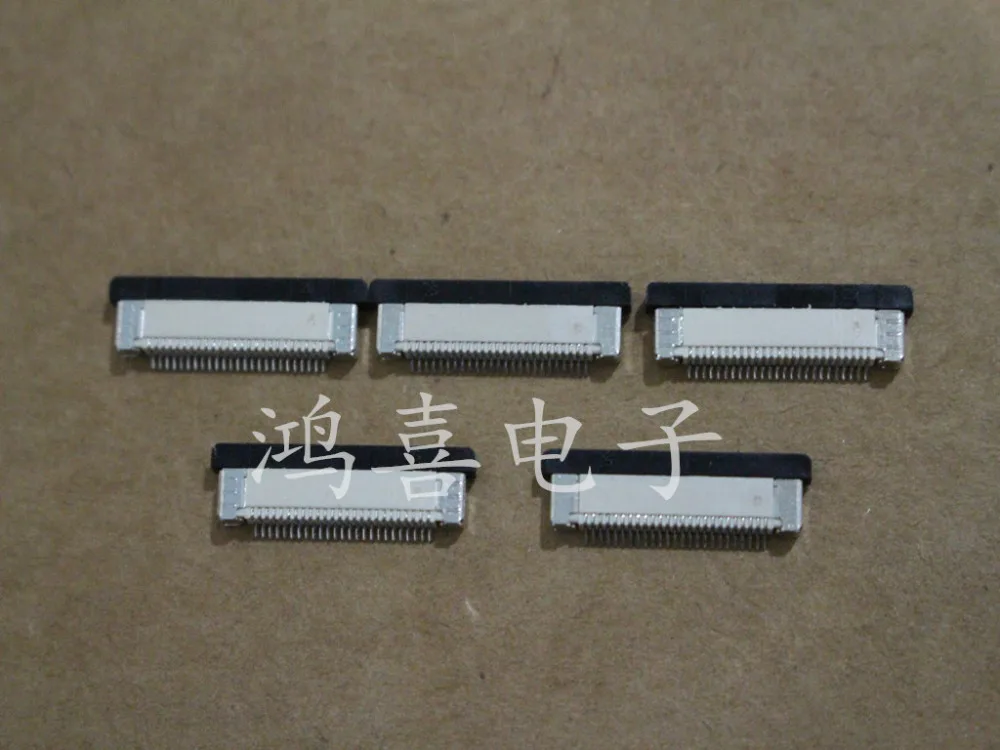 

WZSM Brand New FFC flexible flat cable connector FPC socket 0.5mm pitch 25 pin Wholesale