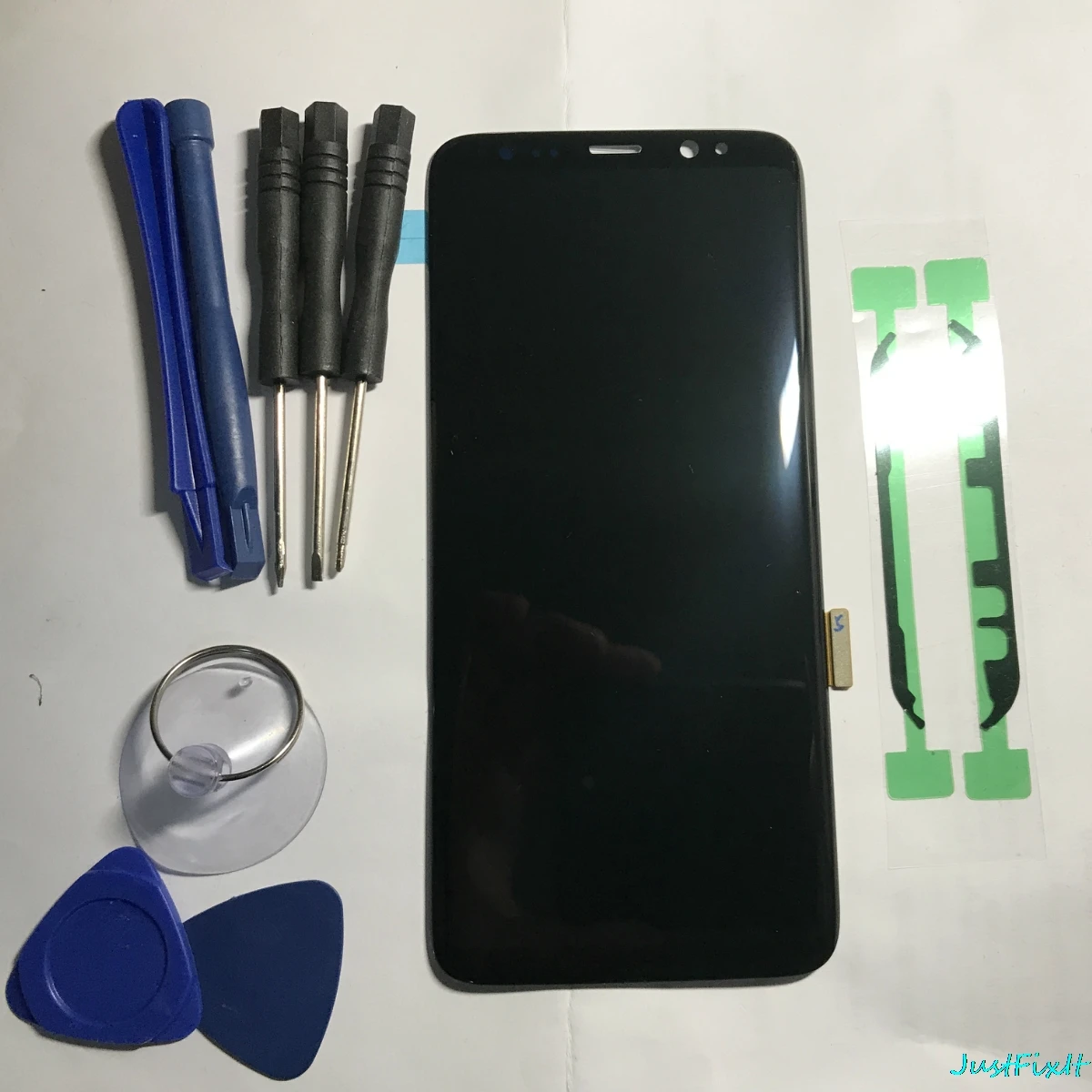 Дисплейный модуль Super AMOLED для Samsung Galaxy S8/G950F/G950A/G950FD черный | Мобильные телефоны и