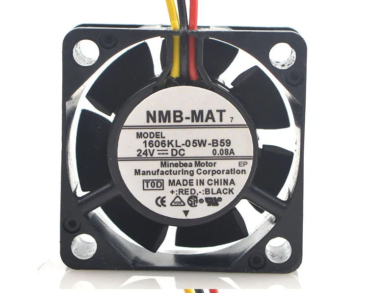 Новый оригинальный 1606KL 05W B59 24V 0.08A 4 см 4015 сигнализация с ЧПУ вентилятор для