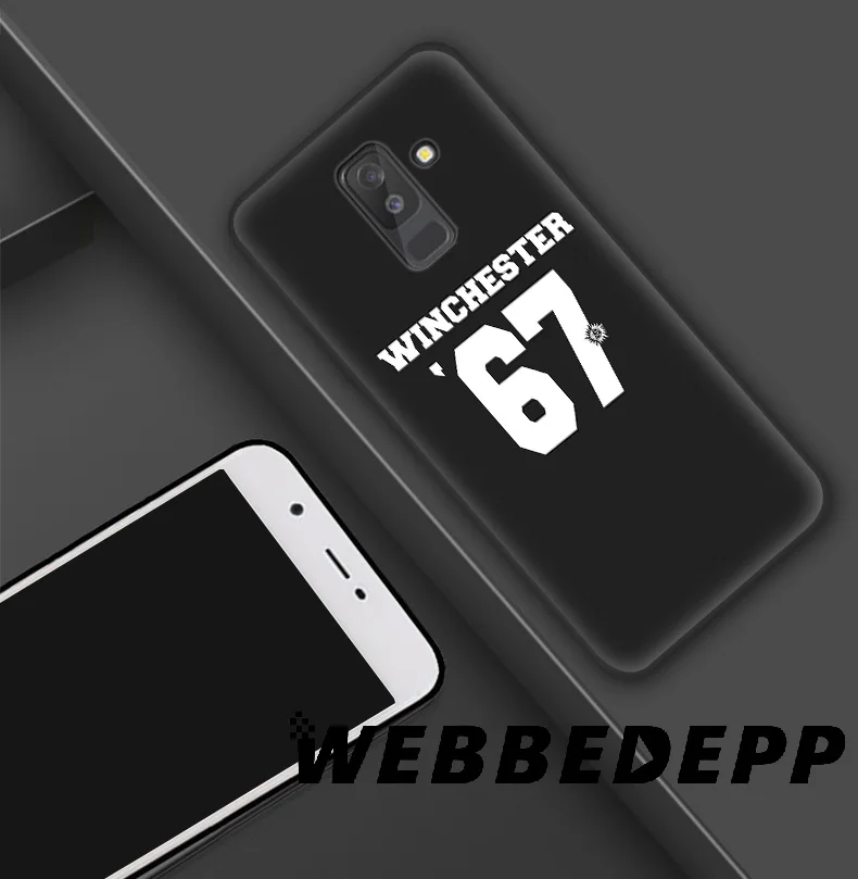WEBBEDEPP Supernatural Tv Shows Soft TPU Silicone Case for Samsung Galaxy S10 S10e S9 S8 Plus S7 S6 Edge &amp J6 |