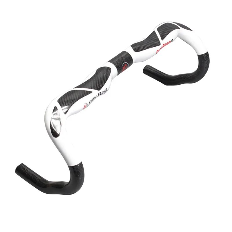Легкий Изогнутый руль полностью из углеродного волокна для дорожного велосипеда