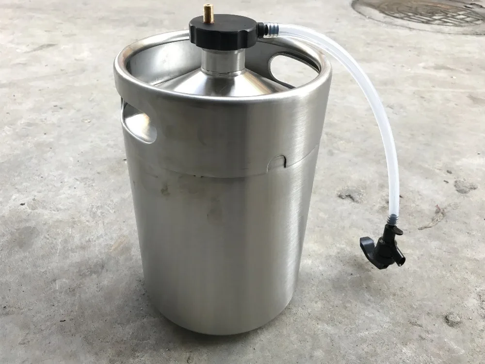 5L Homebrew Ворчун мини бочка из нержавеющей стали бочонок Стиль пиво ворчун с