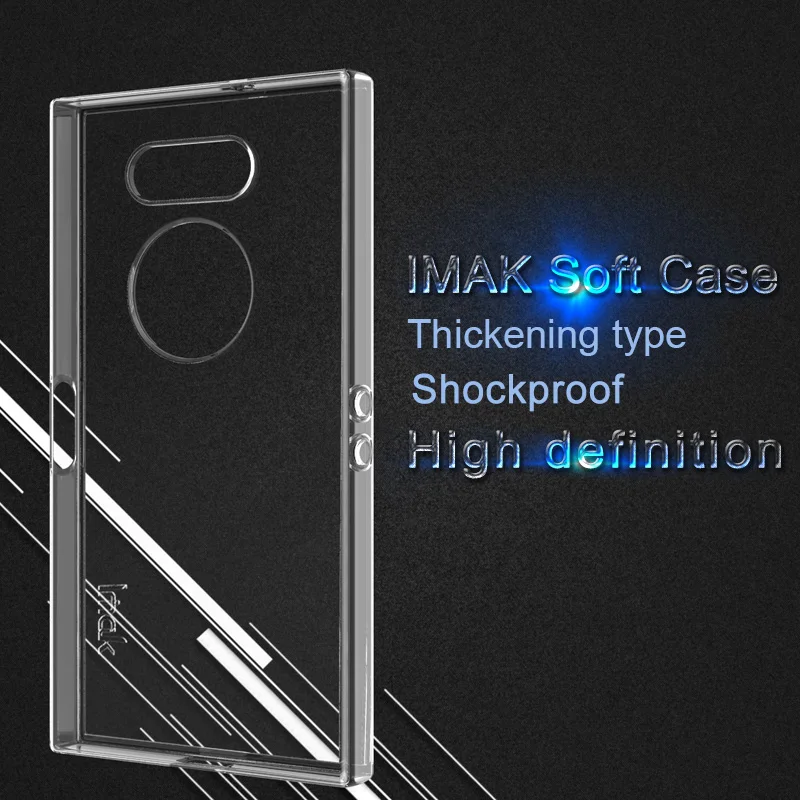 Для Razer Phone 2 Чехол iMAK UX5 супер-тонкий Невидимый мягкий прозрачный ТПУ чехол для