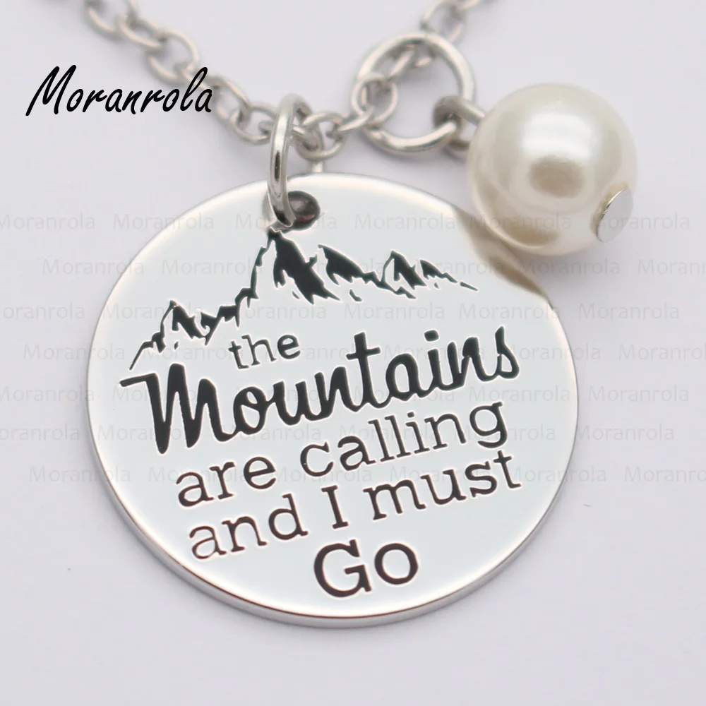 Ожерелье с медным брелком и надписью The гор call And I Ned Go очаровательное