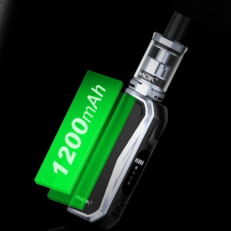 Оригинальный SMOK Priv N19 комплект 1200 мАч батарея M/S/N/H 5 30 Вт 2 мл Nord 19 бак Mesh 0.6ohm 0.8ohm