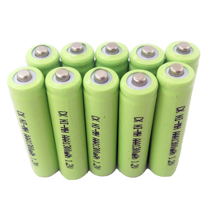 100% абсолютно новый 10pcs1. 2В Ni-MH AAA перезаряжаемый аккумулятор настоящая Высокая