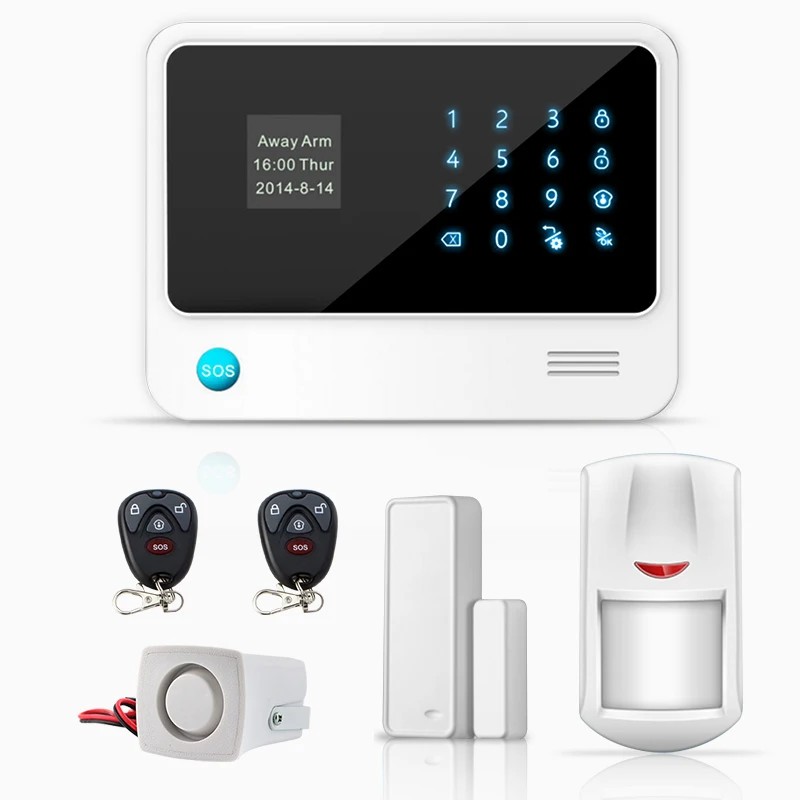 Новый продукт WiFi сигнализация GPRS GSM системы безопасности Autodial домашняя система