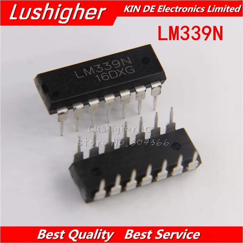 10 шт. LM339N DIP14 LM339 DIP Quad Single новый оригинальный| |