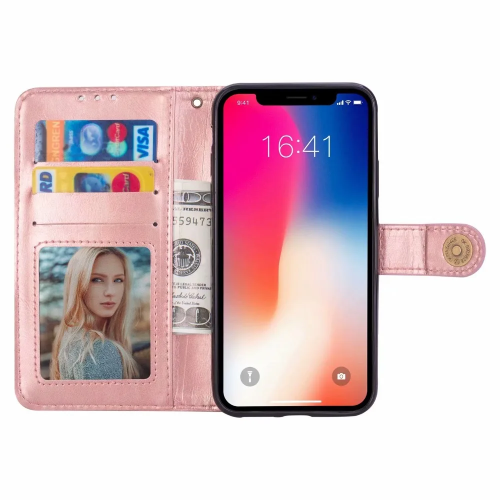 Чехол для Apple IPhone X Флип кожаный чехол iPhone бумажник чехол|Чехлы-портмоне| |