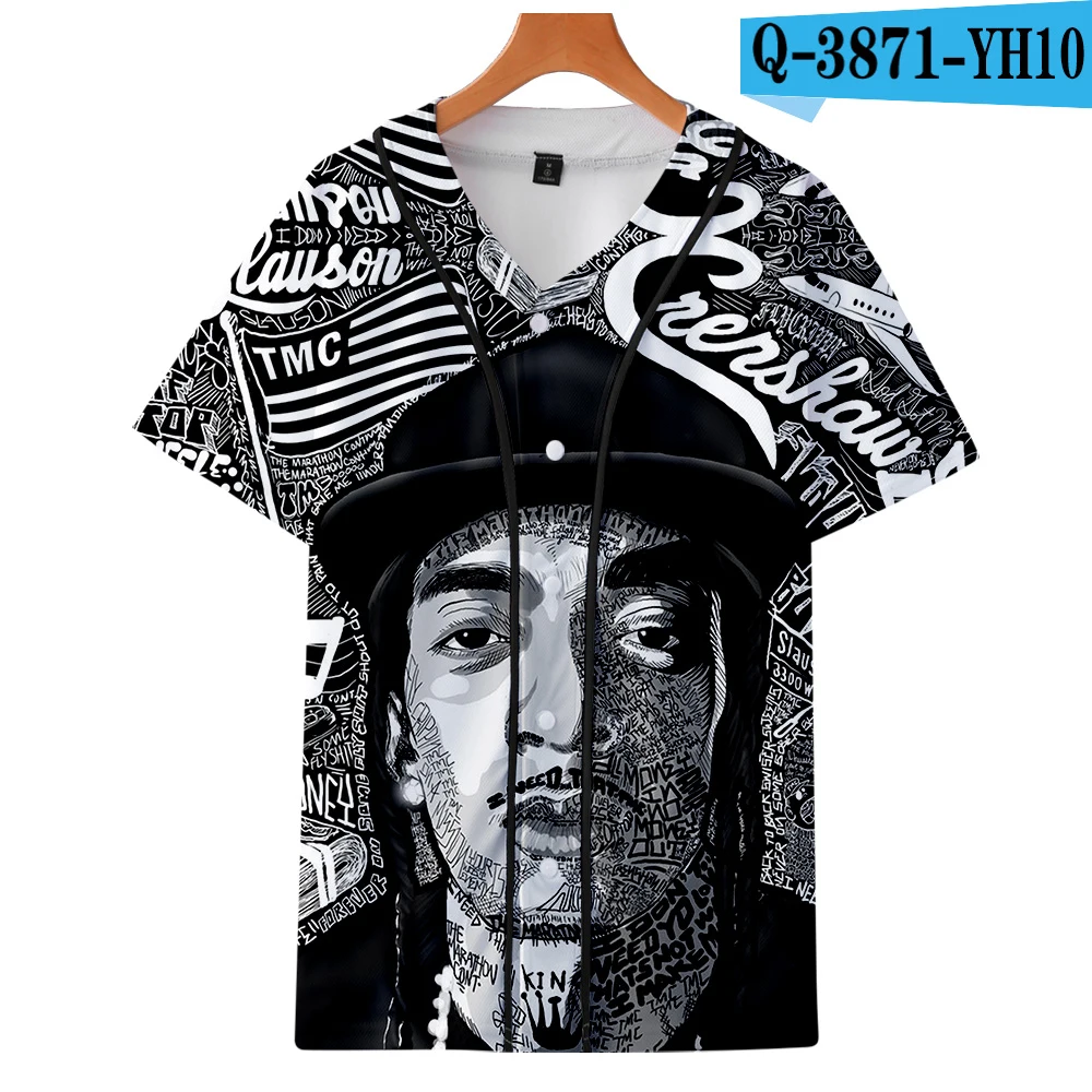 G Nipsey hussle бейсбольные куртки 2019New модная куртка новая брендовая крутая бейсбольная куртка с длинными рукавами и принтом для подростковой одежды - Цвет: G
