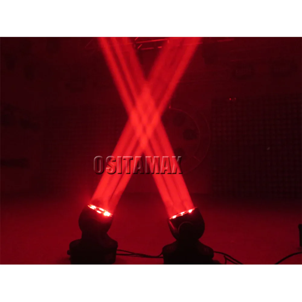 4 фары/коробка dj lyre beam 6x15 Вт rgbw глаза пчелы движущиеся головы освещение диско