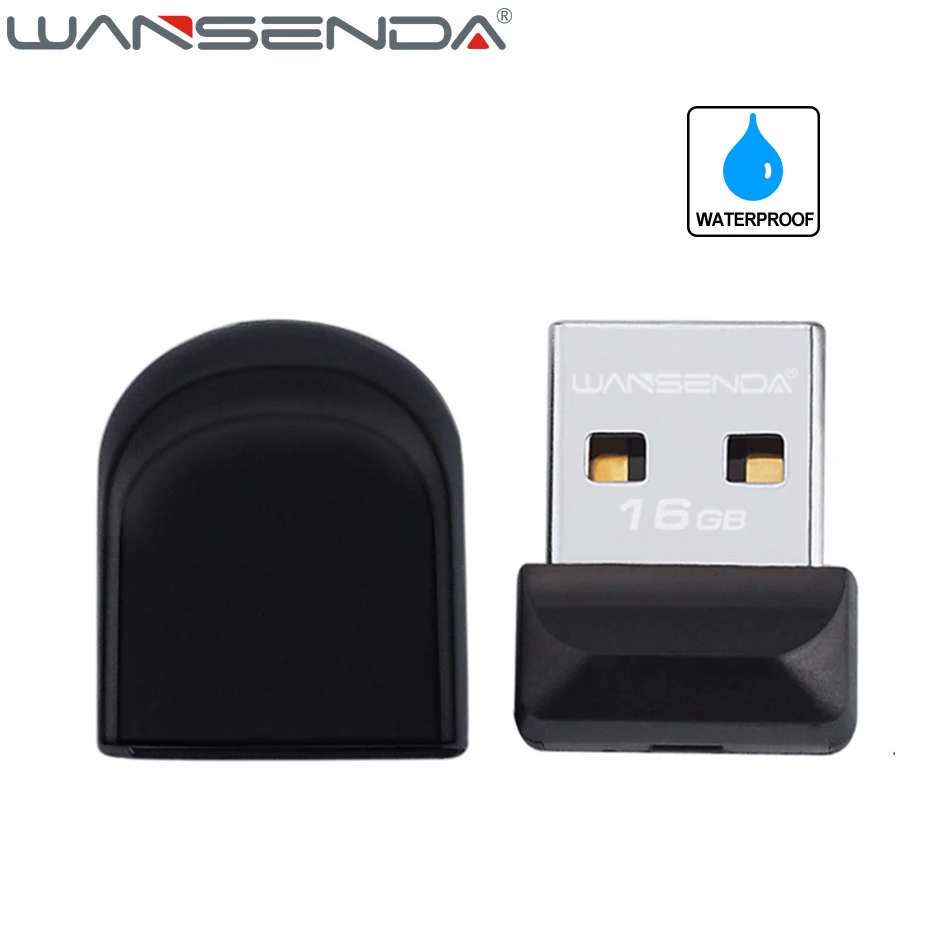 100% полная емкость Wansenda 64 Гб USB флеш-накопитель супер маленький водонепроницаемый