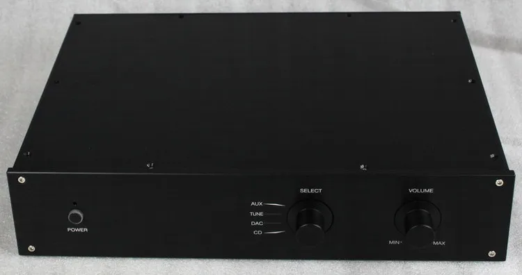 

Алюминиевый корпус WA19, защитный корпус для DAC усилителя 313x425x90мм