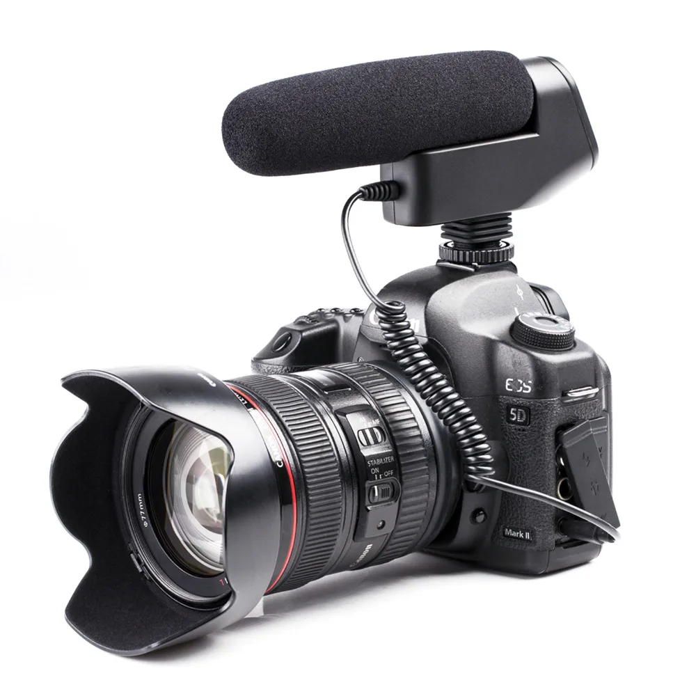 Новые BOYA BY-VM600 суперкардиоидный направленный конденсаторный на Камера Микрофон