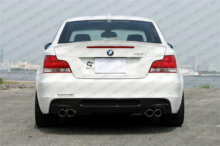 Задний спойлер из углеродного волокна для BMW 1 серии E82 120i 130i 135i 2007 2017 диффузор