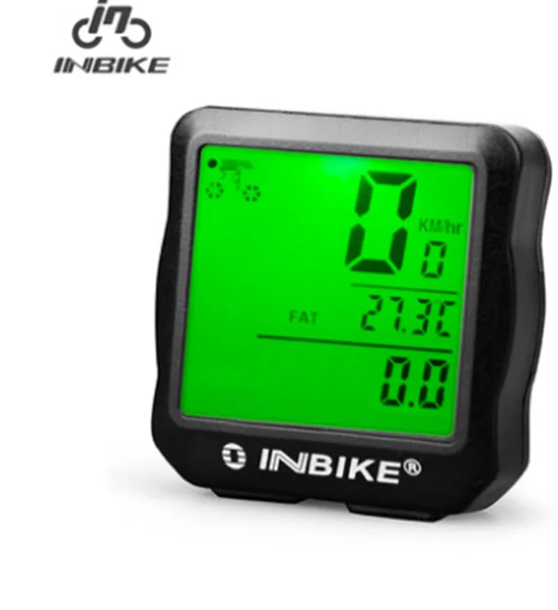 INBIKE 2018 велосипедный Компьютер Водонепроницаемый Многофункциональный цифровой