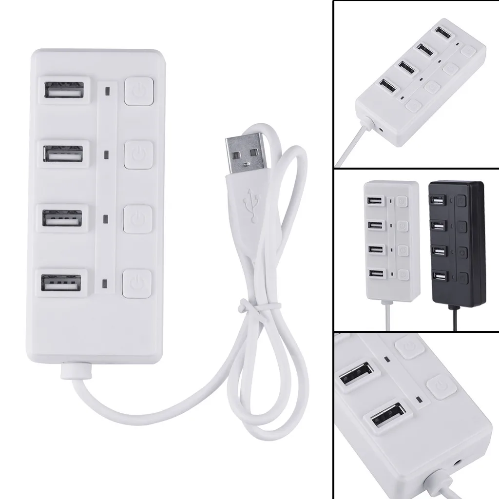 KINGANDA смартфон с 4 портами USB 480 длина провода 60 см высокоскоростной концентратор