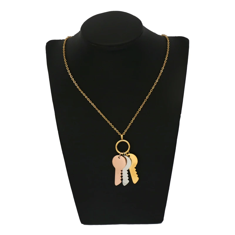 Комплект из колье и серёг нержавеющей стали | Украшения аксессуары