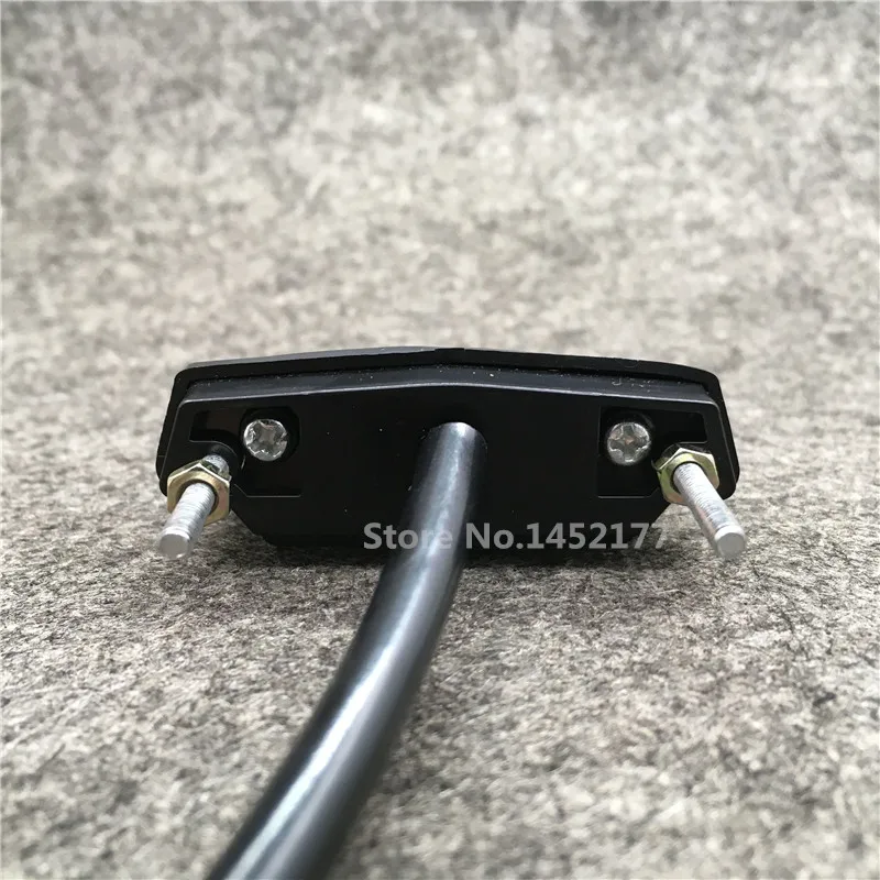 1 шт. универсальный 3 светодиодных номерных знака мотоцикла светильник для