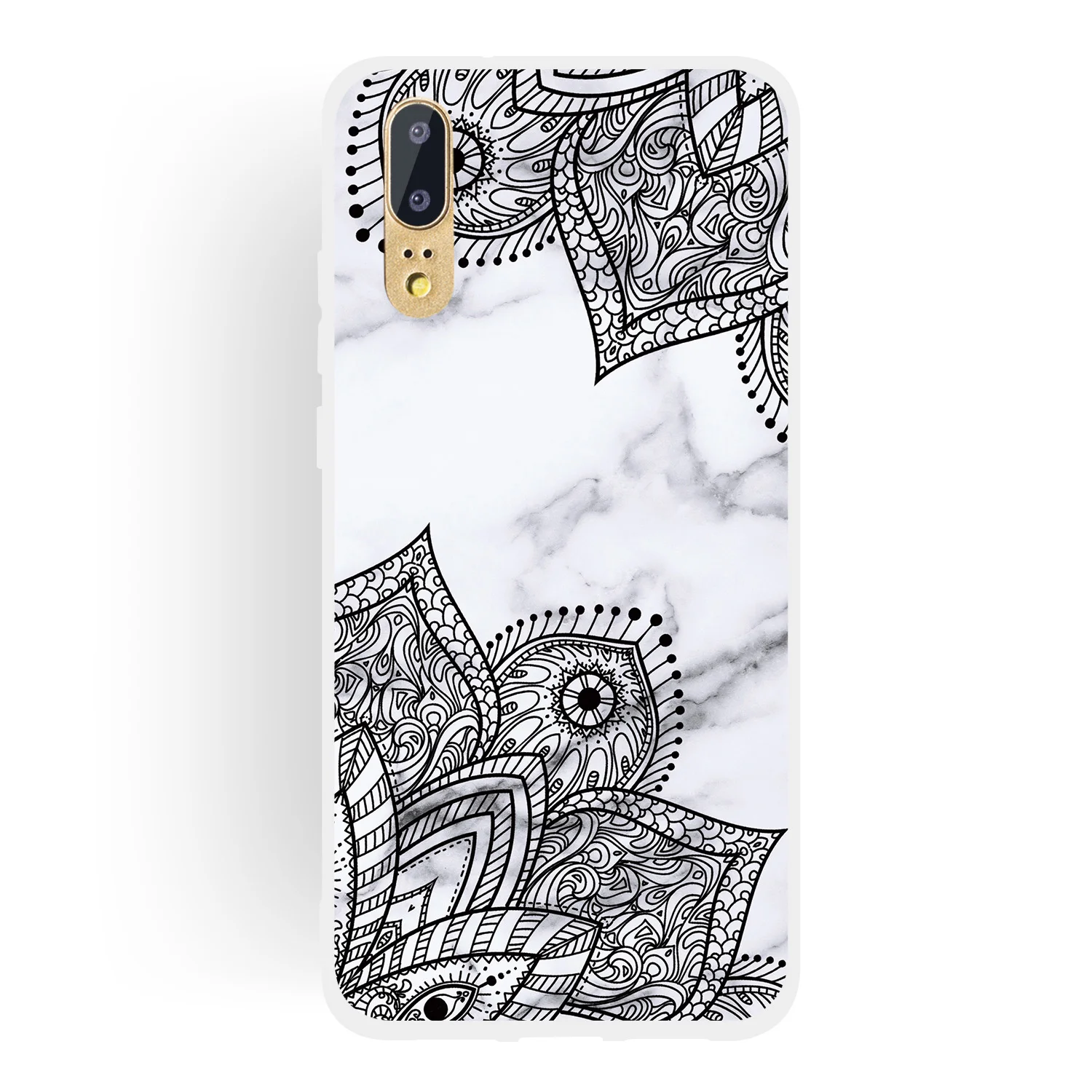 F Мраморный силиконовый, мягкий, телефонный чехол для huawei P30 Lite, чехол для huawei P30 Pro P20 Lite mate 20 P Smart Plus Nova 3i, роскошный чехол - Цвет: F