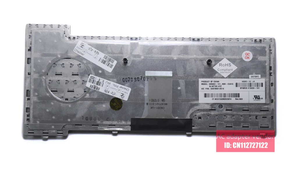 Клавиатура для ноутбука HP NC6110 NX6320 NX6325 NC6120 NC6130 NC6320|laptop keyboard|keyboard laptoplaptop keyboard hp |