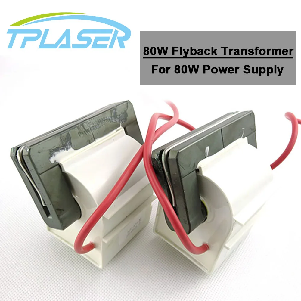 Высокое напряжение Flyback трансформатор 80 Вт для CO2 лазерный источник питания HY