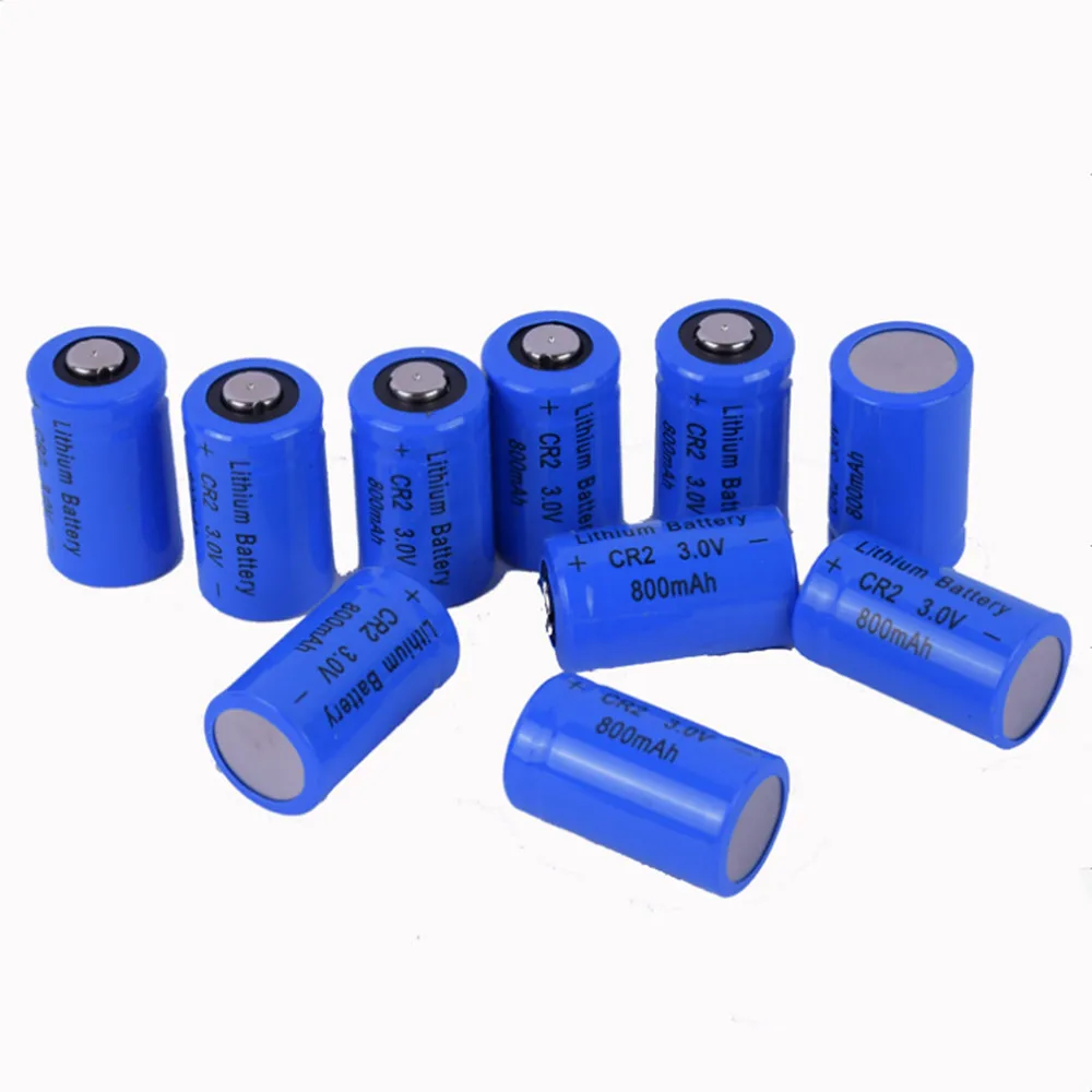 

6pcs/lot Battery CR2 3V 800mah lithium battery for GPS security system camera medical equipment camera lithium battery