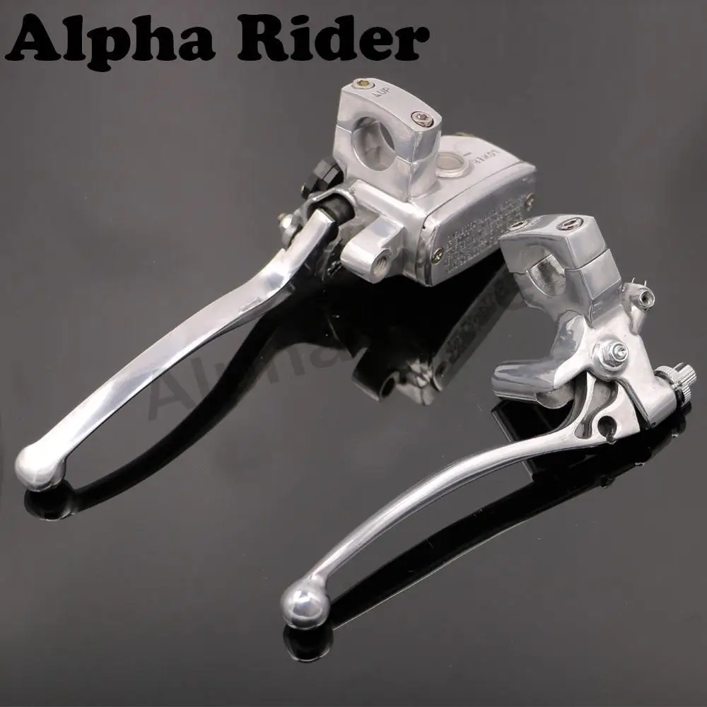 25 мм рукоятка для руля тормозной цилиндр резервуар отполированные рычаги Yamaha Road Star XV1700A V 250 1100 1300|master cylinder