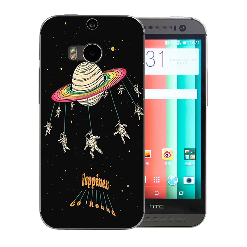 Чехлы для телефонов HTC One M8 мягкий чехол из ТПУ Новый Идеальный дизайн космическая