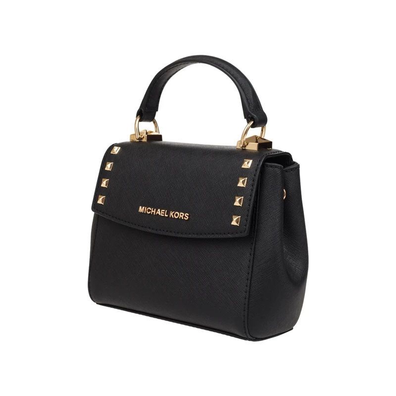 Michael Kors Karla Mini Leather Studed Crossbody Satchel Bag 35T8GKGC0L | Багаж и сумки