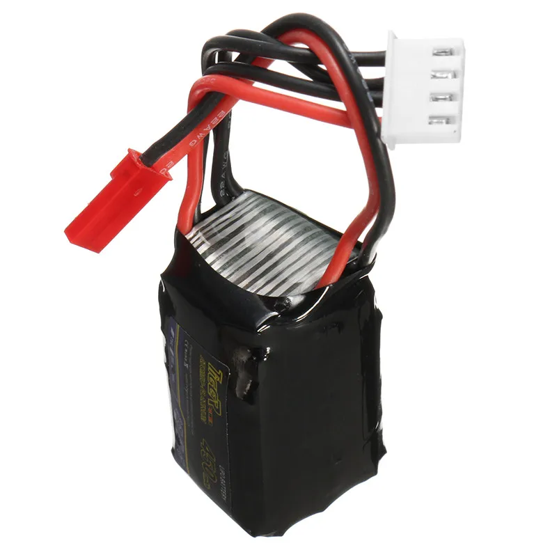 Tiger Power 11 1 В 450 мАч 60C 3S Lipo батарея JST вилка для RC FPV гоночная камера Дрон запасные