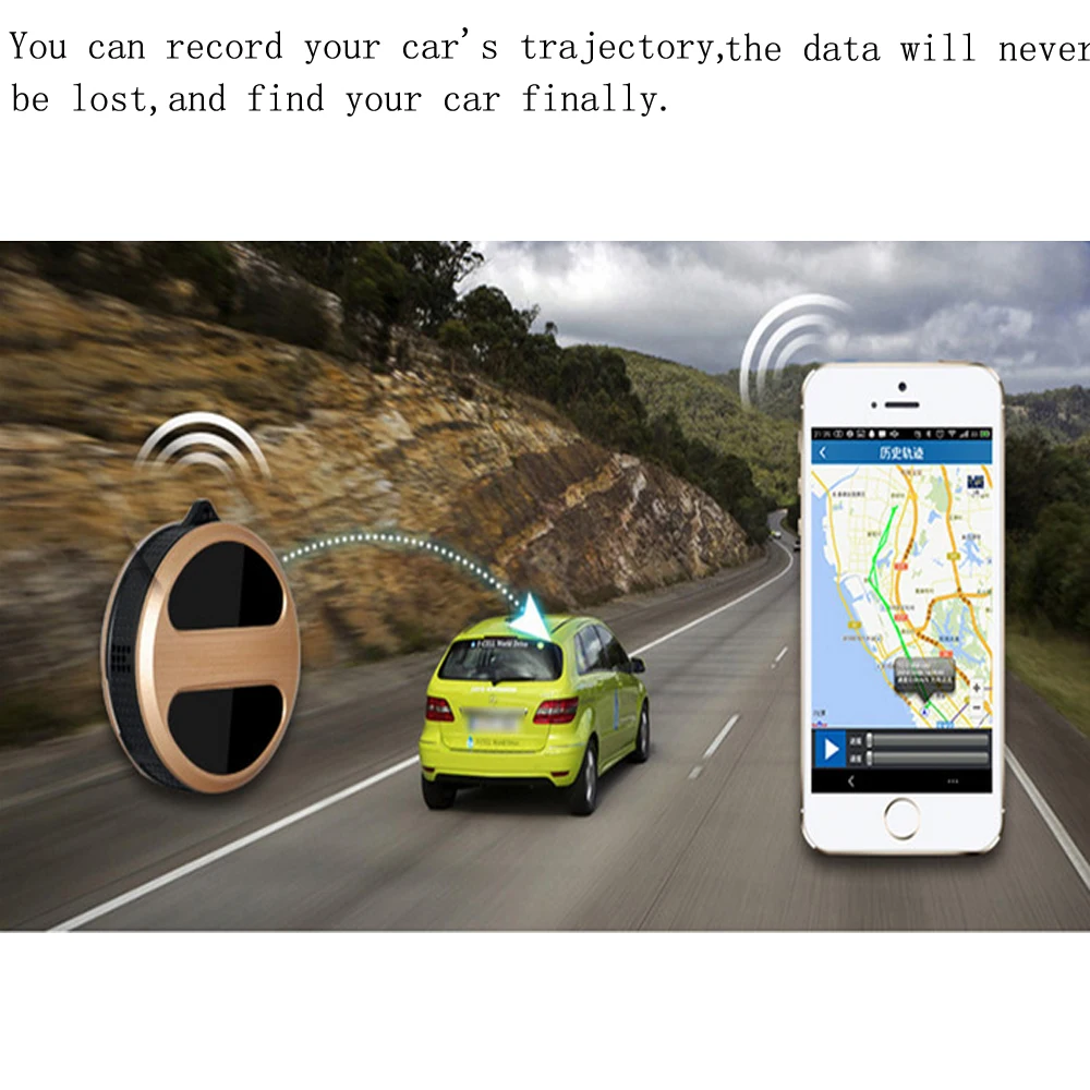 Podofo мини gps микро трекер локатор для детей Pet автомобиль Автомобильный велосипед