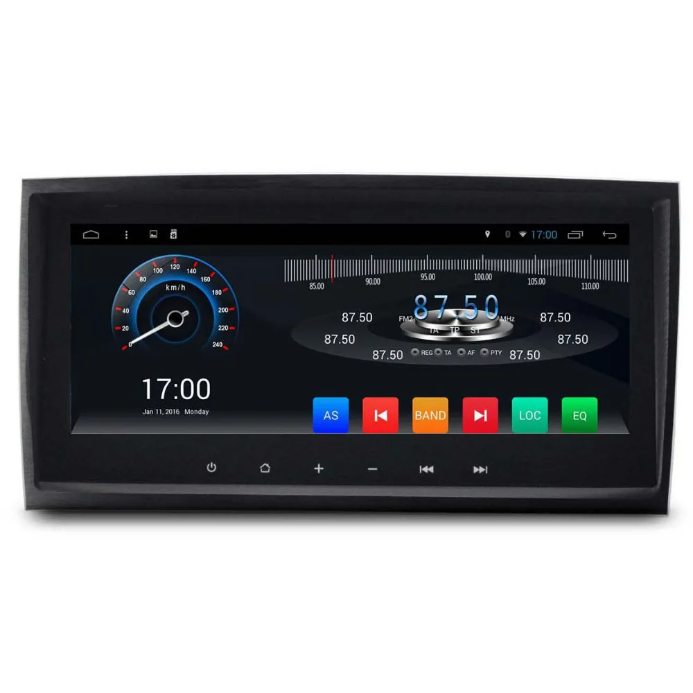 Автомобильный DVD-плеер с четырехъядерным процессором Android 6 0 диагональю 8 дюйма