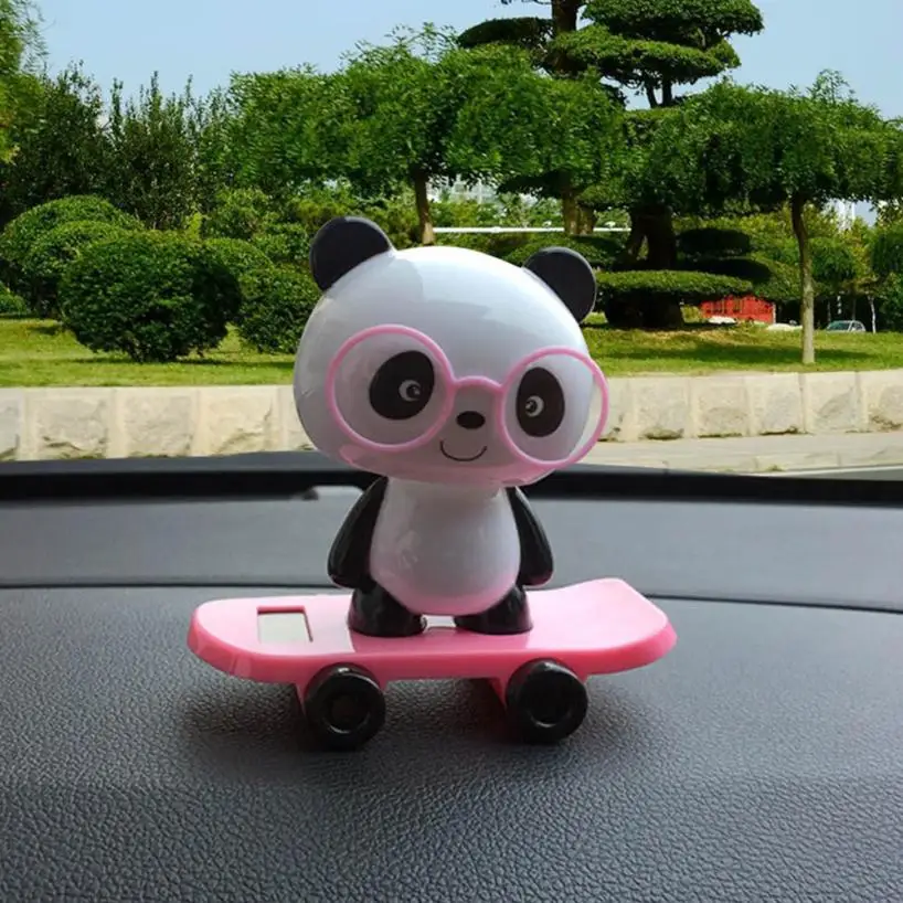 2018 горячая Распродажа Новая мода Милая панда на солнечных батареях танцы