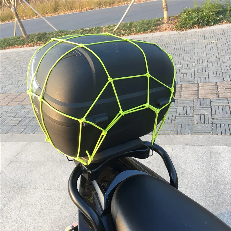 

Мотоциклетный 6 крючков, багажная сетка, сеть Bungee Helmet, реластическая веревка, Профессиональный мотоциклетный багажный банджи, высокое качес...