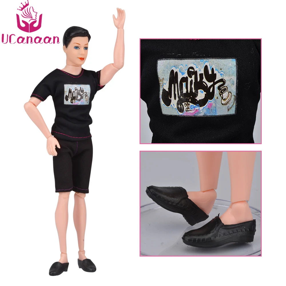 Кукла UCanaan Boy Friend KEN повседневная одежда 30 см игрушки для детей 14 шарнирных моделей