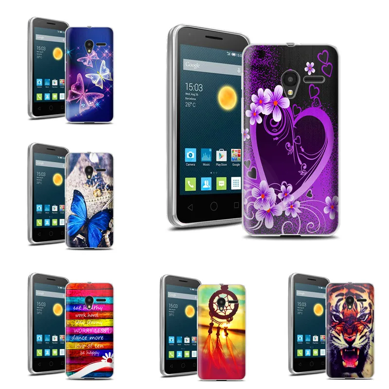 Чехол для Alcatel Pop 3 5025D 5 &quot силиконовый чехол из ТПУ с милыми животными аниме One Touch