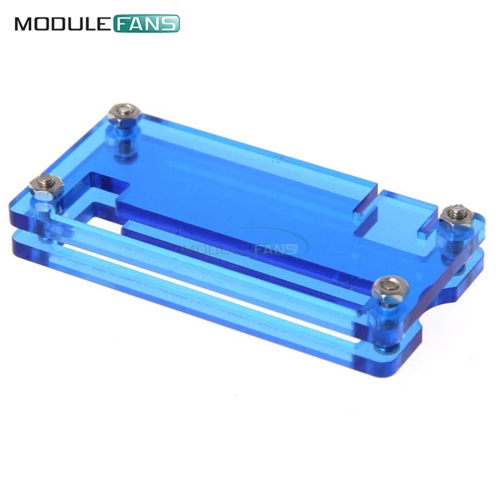 Для Raspberry Pi Zero Акриловый чехол Корпус коробка синий цвет акриловая защитная с