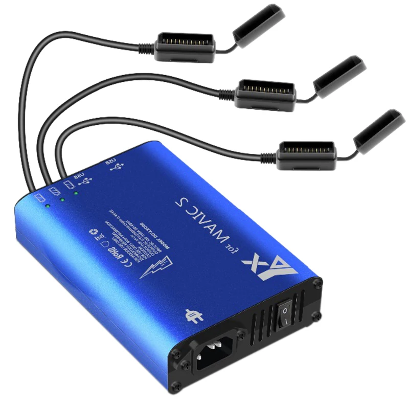 Зарядное устройство 5 в 1 Mavic 2 3 способа зарядки аккумулятора usb порта пульт