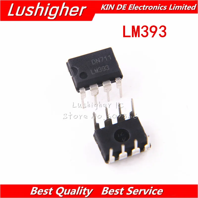 50 шт. LM393 DIP8 LM393P DIP LM393N 393 новый оригинальный IC|ic dip|dip ic |