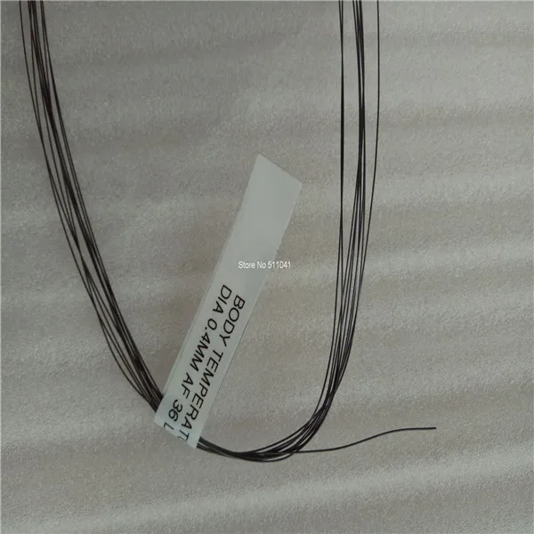 NiTi Nitinol никелевая титановая проволока температура тела Ni Ti из сплава TiNi YY 0 4 мм * 1000