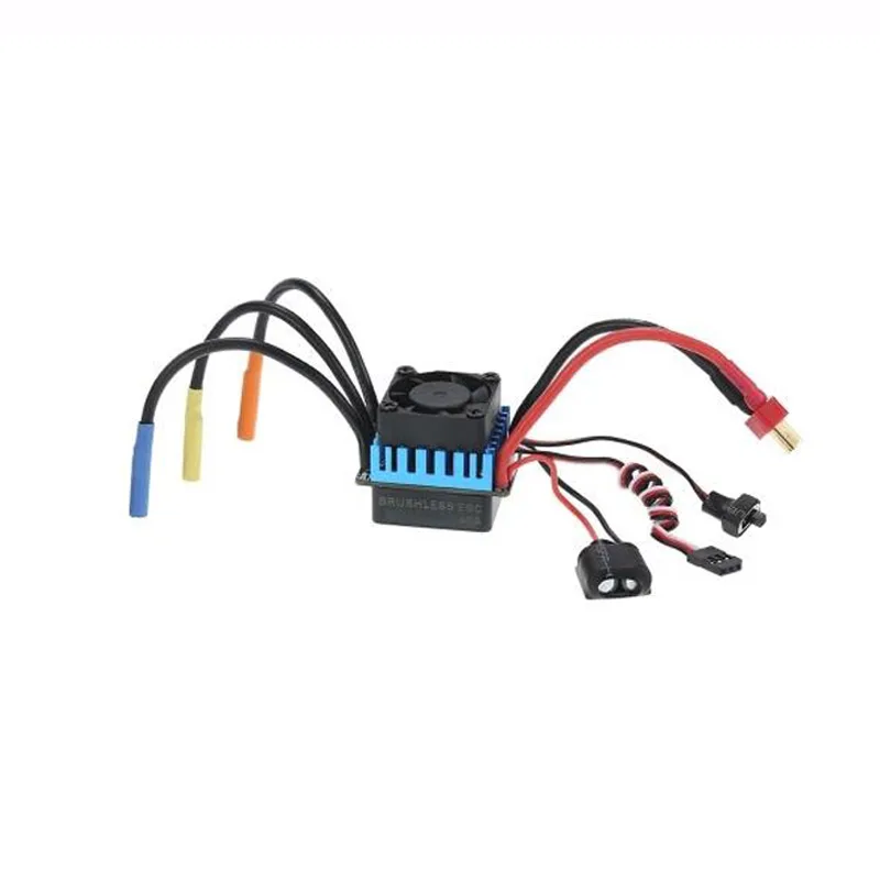 45A бесщеточный ESC электрический регулятор скорости для 1/10 Traxxas HSP Redcat HPI RC