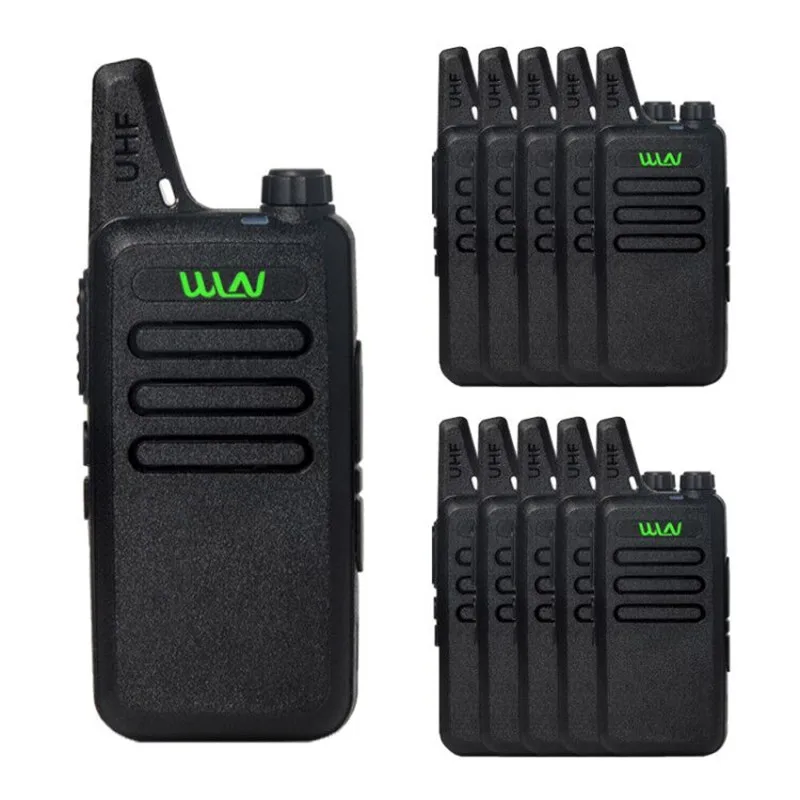 Портативный мини-радиоприемник WLN KD-C1 UHF 400-470 МГц 10 шт. | Мобильные телефоны и