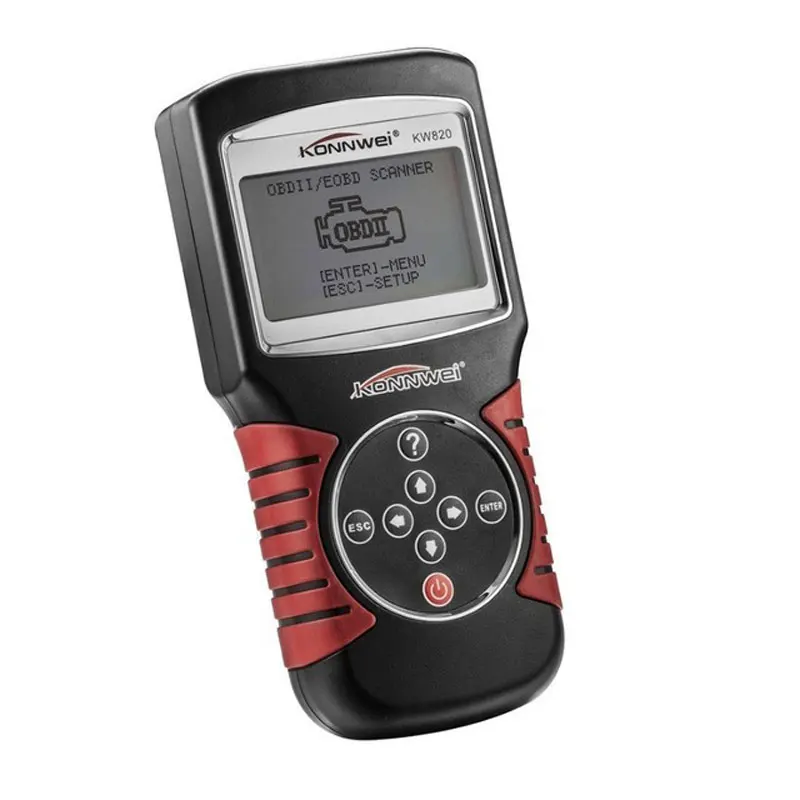 Новый бренд KW820 OBDII 2 автомобиля/транспортного средства диагностический сканер