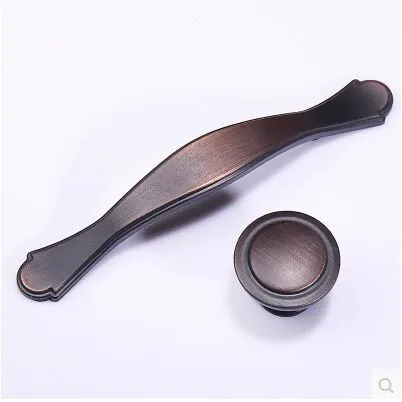 Ручка для выдвижного ящика шкафа 76 мм красная бронзовая ручка кухонного дверная