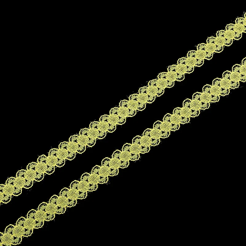 5 ярдов 1 см ширина белая кружевная лента декоративная отделка ткань для свадьбы