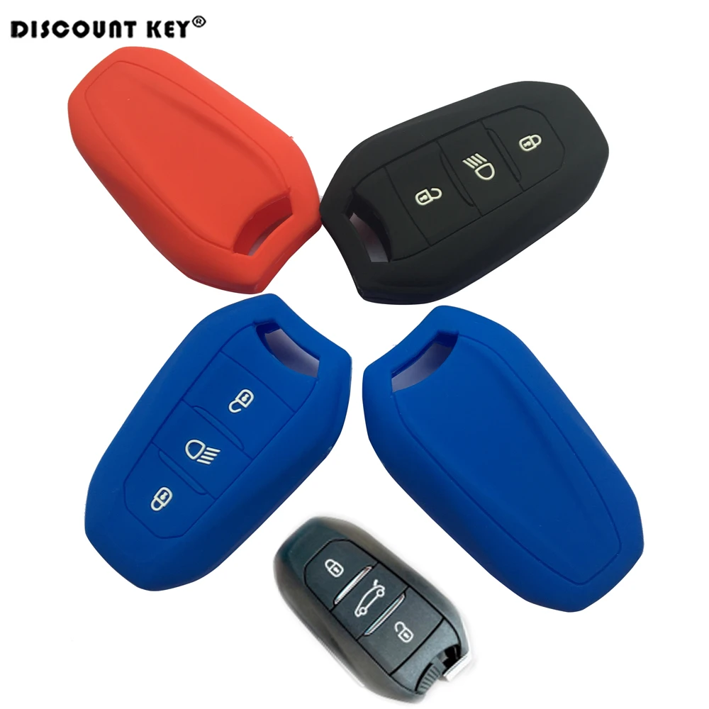 Силиконовый для ключа автомобиля чехол Citroen C5 C6 C4L C3XR DS на возраст 3 4 5 7 peugeot 308 508 2008