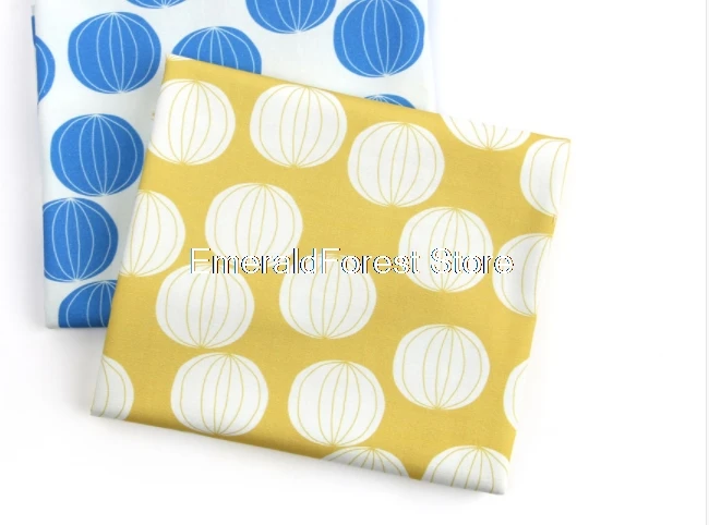High quality imported cotton oxford cloth Nordic style printed fabric handmade DIY gold bag 90cmx150cm | Дом и сад