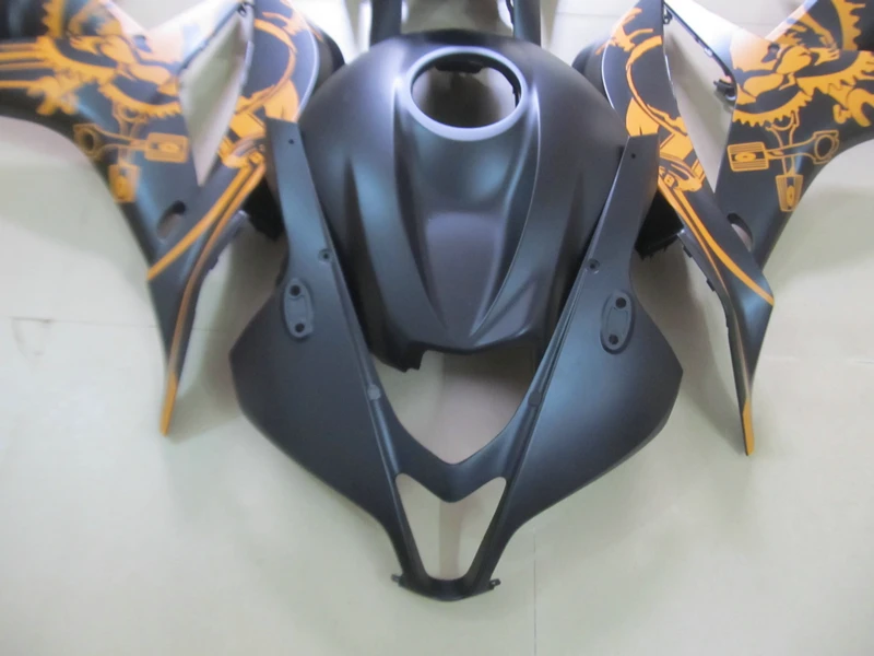 Комплект обтекателей под давлением для мотоцикла Honda CBR600RR 07 08 оранжевый матовый